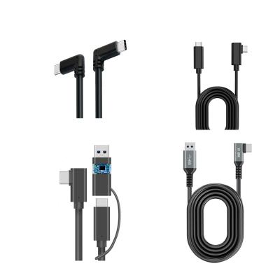 China Fast charging black meta oculus search 2 link 3.1type c white cable for vr headset culus search 2 link cable charging while playing for sale