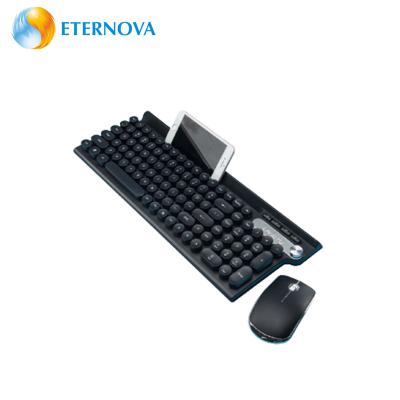 China Waterproof Backlight Feel Mechanical Wiredlesss Gaming Keyboard And Mouse Laptop Black USB Combo Box for sale