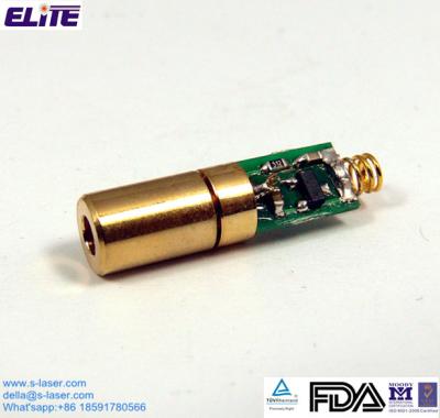 China 3mW-130mW 635nm Dot Laser Module for sale