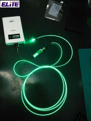 China 15mW 520nm Green Fiber Coupled laser Module with Corning Fibrance Fiber 170um NA0.22 for sale