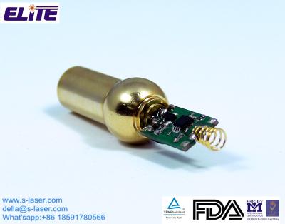 China VB520D20VG2 520nm 14mW 3-5VDC Green Dot Laser Module with APC, Beam Size 6*12mm at 20m for sale