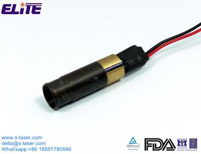 China VB520D60VG2 520nm 40mW 3-5VDC Green Dot Laser Module with APC, Beam Size 6*12mm at 20m for sale