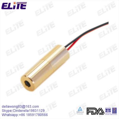 China Elite Optoelectronics 520nm 5mW Green Laser Module Factory Class IIIa Green Laser with FDA for sale