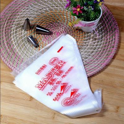 China Hot Selling Recyclable Plastic White Cake Icing Piping Pastry Decorating Bags Large for sale