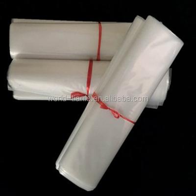 China Security Large Capacity Extra Thick Clear Transparent LDPE Poly Plastic Bags for sale