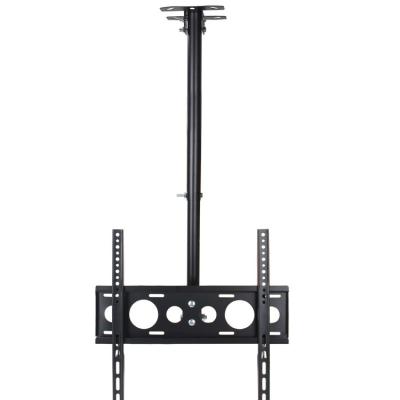 China Hot Sale 2022 Cold Rolled Steel 26-55 Inch Roof Led Screen TV Ceiling Mount Adjustable Height Tilt Bracket Hanger for sale