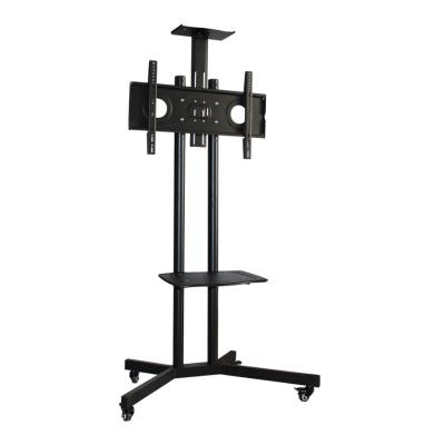 China Led Plasma TV Mount 32-65 Inch LCD TV Floor Mount Trolley Cart Lift TV Stand Mobile Display Stand for sale