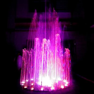 China Modern Enchanted Dancing Music Lake Pond Water Fountain Artificial Garden for sale