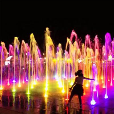 China Diameter 5m 8m 10m 12m 16m Floor Dry Water Fountain Garden Program Control Modern Decorative Music Dancing for sale