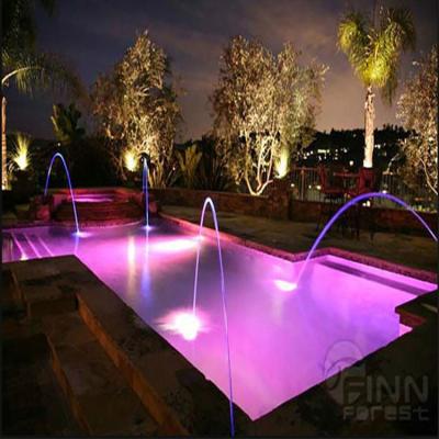 China 2020 Hot Sale Modern Led Pool Deck Jumping Jet Laminar Flow Water Fountains for sale