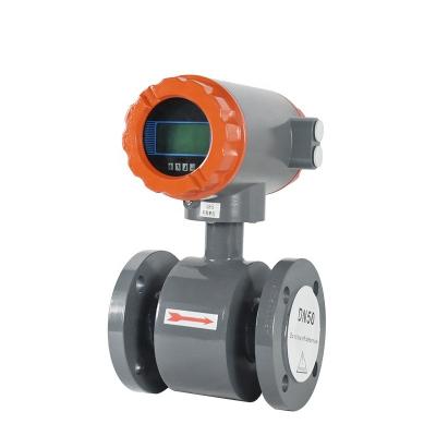 China High quality and high precision electromagnetic flowmeter for liquid measurement flow meter water flow meter wireless online beacon type for sale