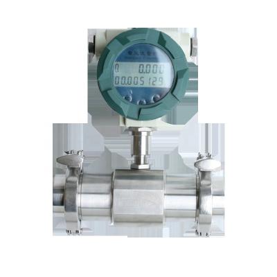 China RS485 Communication Glycol Flow Meter Flow Meter Fuel Turbine Liquid Flow Meter for sale