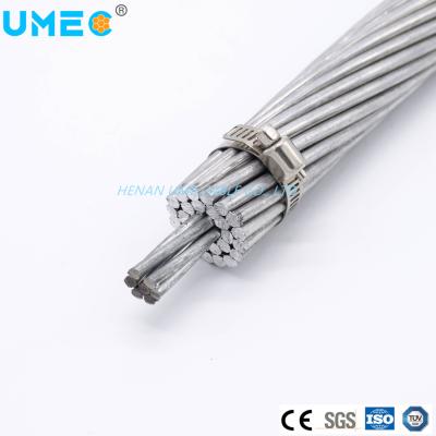 China ACSR Bare Conductor Aluminium Conductor Steel Versterkt voor Transmission Distribution Line Te koop