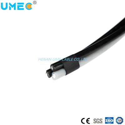 China Cables de servicio de caída Mensajero neutro AAAC Triplex Cable 6AWG Hippa Conductor en hebras en venta