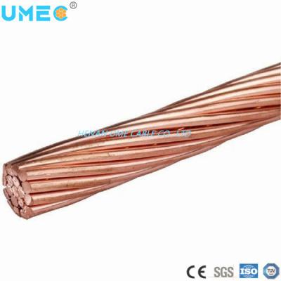 China El conductor de cobre desnudo es un cable de cobre tirado duro con inspección de terceros aceptado. en venta