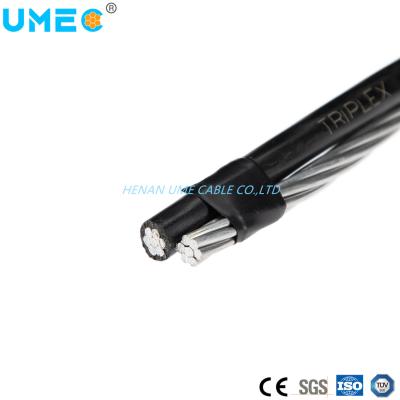 China Laagspanning 0,6-1kv Duplex Service Drop Cable ABC-kabel zonder schede Te koop