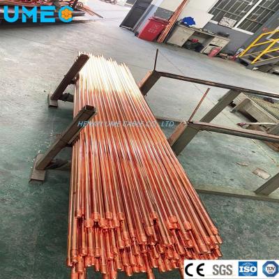 China 3/4 Prime Copper Clad Steel Grounding Rod With Third Party Inspection Accepted for sale