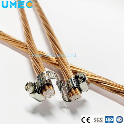 China OEM Accepted Coaxial Cable Wire Industry Bare Conductor Copper Clad Steel Wire CCS for sale