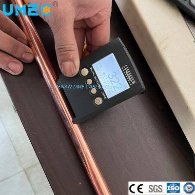 Cina Anti-statico terra di forma rotonda Copperweld Rod con spessore dello strato di rame 0,254 mm in vendita