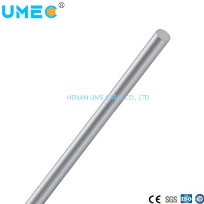 China Solid Strand Aluminum Clad Steel Single Conductor ACS For Overhead Installations for sale