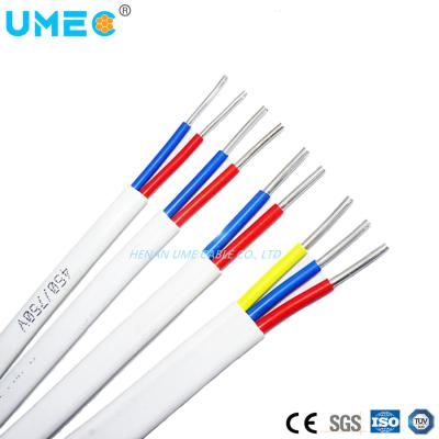 Chine Fil plat 1,5 mm 2,5 mm câble jumeau et terre câble de construction câble d'alimentation électrique pour le câblage domestique à vendre