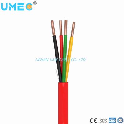 China Round Wire 18 AWG 4cores Solid Fplr Rated Shielded Fire Alarm Cable for Fire Safety for sale