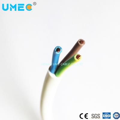 China Cables eléctricos de conductor de cobre Rvv 3 núcleos Cables flexibles para inspección por terceros en venta