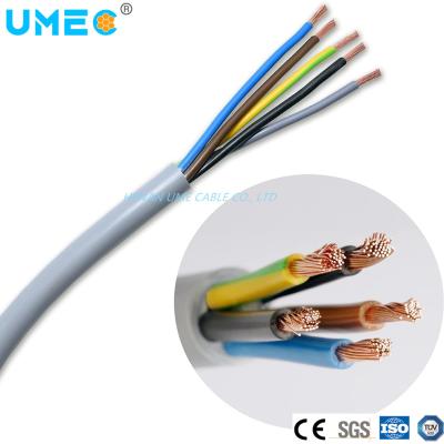 중국 300/500V 플렉서블 Cu/PVC/PVC 전기 제어 케이블 2x0.5mm2-4x70mm2 산업용 판매용