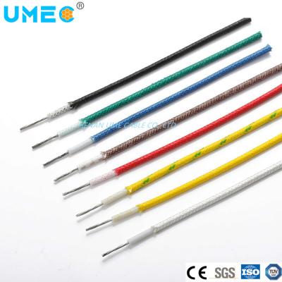 China Painel de controlo elétrico Flex Tined Copper Silicone Sheath Fiberglass Braided Cable Wire à venda