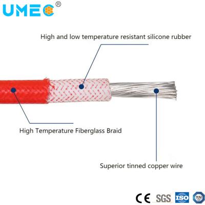 China Vlamvertragende, halogeenvrije Sif/Sif/Gl-kabel met natuurlijke glasvezel vlechten Te koop