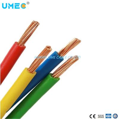 China Low Voltage Solid Copper / PVC Electrical Wires And Cables Free Samples Te koop