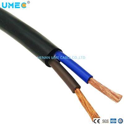 China Baja tensión núcleos de cobre flexibles PVC aislamiento y cubierta cables eléctricos aplicaciones domésticas en venta