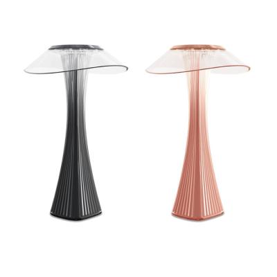 China Portable Creative Nordic Led Wireless Charger Crystal Table Lamp Decorative Desk Lamp Bedroom Bedside USB USB Charger for sale