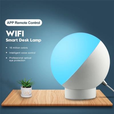 China New-designed Children Bedside Led Reading Lamp Tuya APP Creative Voice Learning Eye Protection WIFI Table Lamp Smart Home Products for sale