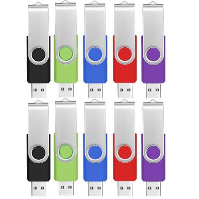 China Swivel 3.0 Plastic Custom Usb Stick 2gb Pendrive 4gb 8gb 16gb 32gb 64gb 128gb Flash Logo Reading Speed ​​8-30mb/s Usb Drive for sale