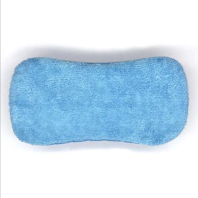 China Coral velvet Wholesale Car Wash Cleaning Sponge Water Absorption Sponge Brush With Double Side for sale