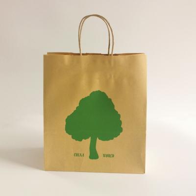 China Recycled Materials Custom Kraft Shopping Paper Bags With Your Own Logo Craft Luxury White Pink Brown Black With Handle Paper Gift Bag Packaging for sale