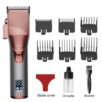 China Outdoor Manufacturers Wholesale Professional Rechargeable Hair Trimmer Portable Cordless Hair Clippers Fast USB Charging for sale