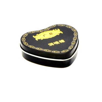 China Other Heart Shaped Empty Candy Tin Box Mint Gift Tins Case Metal Cookie Wedding Tin Box For Candy for sale