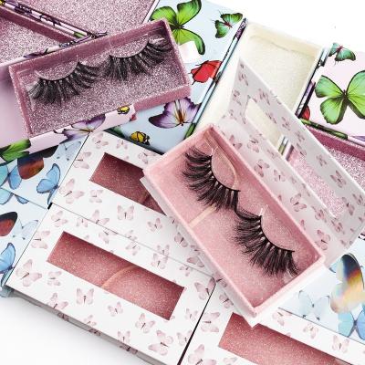 China Different styles; soft and strong private label strip worldbeauty false eyelashes magnetic eyelash packaging box for sale