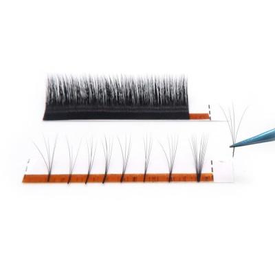 China Fast Auto Blooming Synthetic Hair Fan Eyelashes Extension for sale