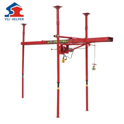 China Other Indoor Portable Electric Lifting Hoist 200kg Slide Lift Straight Type Mini Crane For Construction for sale