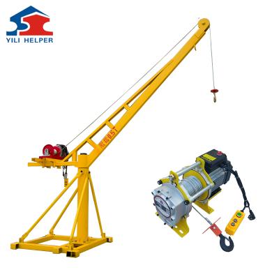 China Other 360 Degree Reotation Outdoor Mini Lifting Crane 500kg for sale