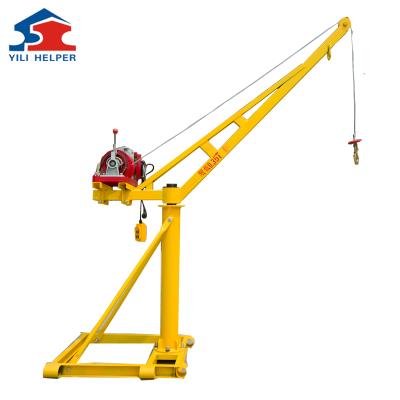 China Other Small Portable Mini Crane 360 ​​Tower Crane Mini Lifting Crane for sale