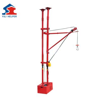 China Other Selection Indoor Upward Lift Hoist Electric Hoist Mini Crane Mini Mobile Hoist Crane For Sale for sale