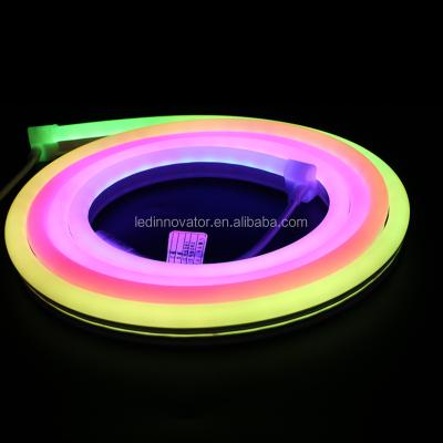 China Indoor or Outdoor 12v Ultra Thin Led Neon Flex Rope Light for sale