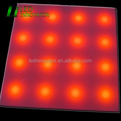 China 250X250mm 16 pixel dmx rgb led panel for club LI-DMXP-D250250-D1616 for sale