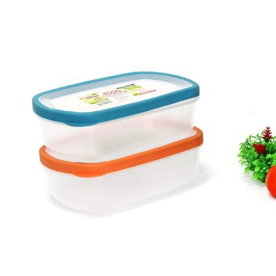 China Freshness Preservation Eco-Friendly Plastic Storage Box With Lid Microwave Food Container Lunch Box for sale