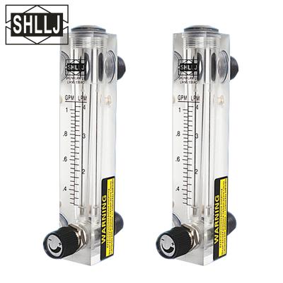 China Cost Effective Acrylic Precision Flow Meter Mounting CO2 Flowmeter for sale