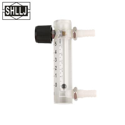 China Plastic POM High Accuracy Flow Meter Plexiglass Air/Gas Flow Meter With Low Price for sale